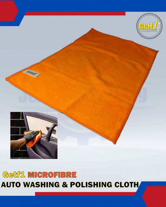 GETF1 Microfibre Auto Washing & Polishing Cloth Car Care Products image