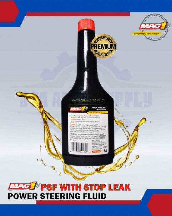 MAG1 Power Steering Fluid With Stop Leak(354ml) Car Care Products image