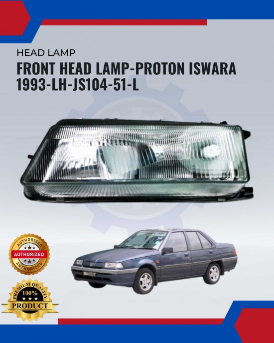 Front Head Lamp-PROTON ISWARA 1993-LH-JS104-51-L image
