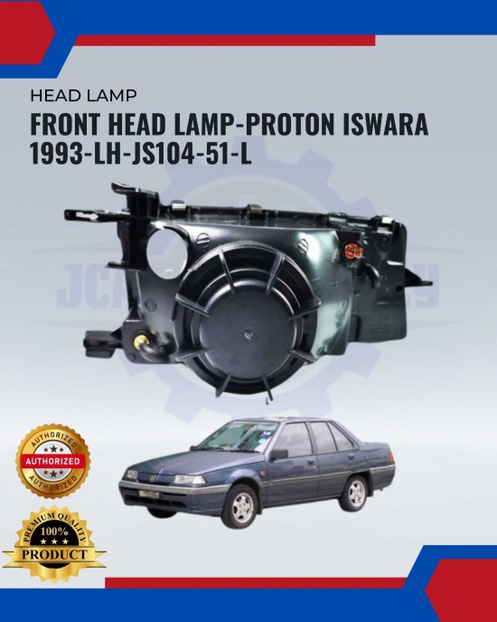 Front Head Lamp-PROTON ISWARA 1993-LH-JS104-51-L image