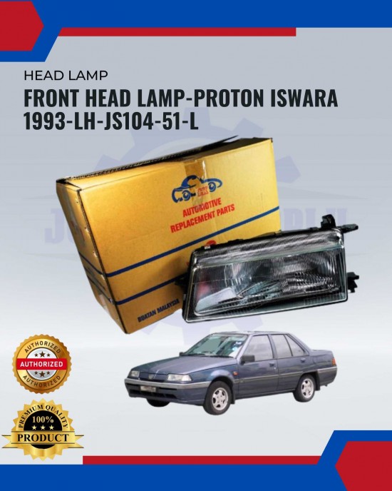 Front Head Lamp-PROTON ISWARA 1993-LH-JS104-51-L image