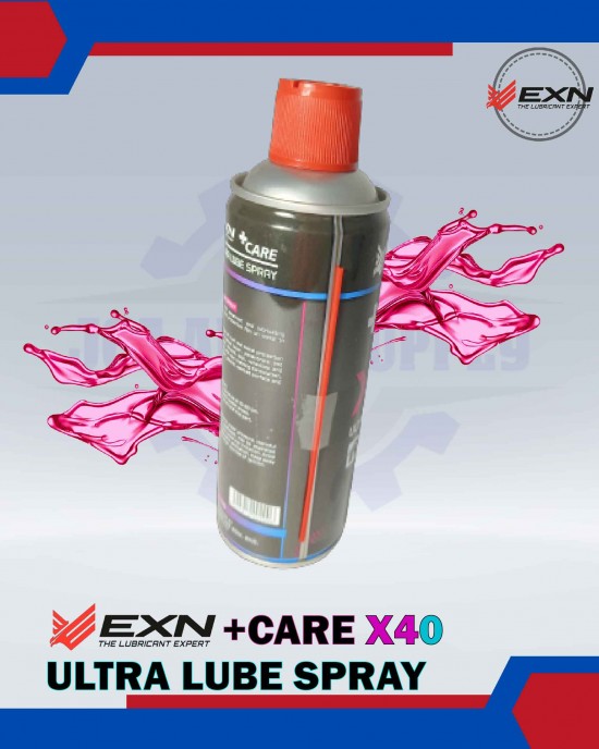 EXN Plus Care X40 Ultra Lube Spray (400ml) Car Care Products image