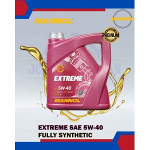 Mannol Extreme SAE 5W-40 7915-Fully Synthetic Engine Oil (4l)