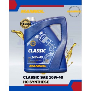 Mannol 7501 Classic SAE 10W40-Semi Synthetic-4Litre