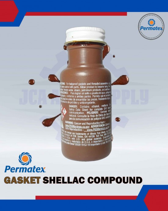 Permatex Gasket Shellac Compound(59ML) Car Care Products image