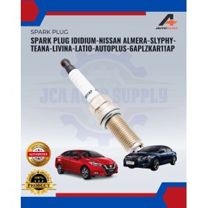 Spark Plug Iridium-Nissan Almera-Slyphy-Teana-Livina-Latio-AUTOPLUS-6APLZKAR11AP