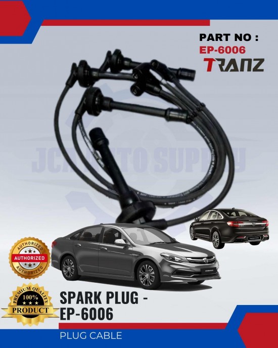 Plug Cable-Proton Perdana 2.0-TRANZ-EP-6005 Spark Plug & Plug Cables image