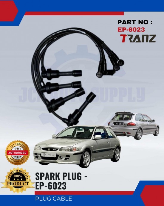 TRANZ PLUG CABLE - PROTON SATRIA GTI 1.8 4G93 - EP-6023 Spark Plug & Plug Cables image