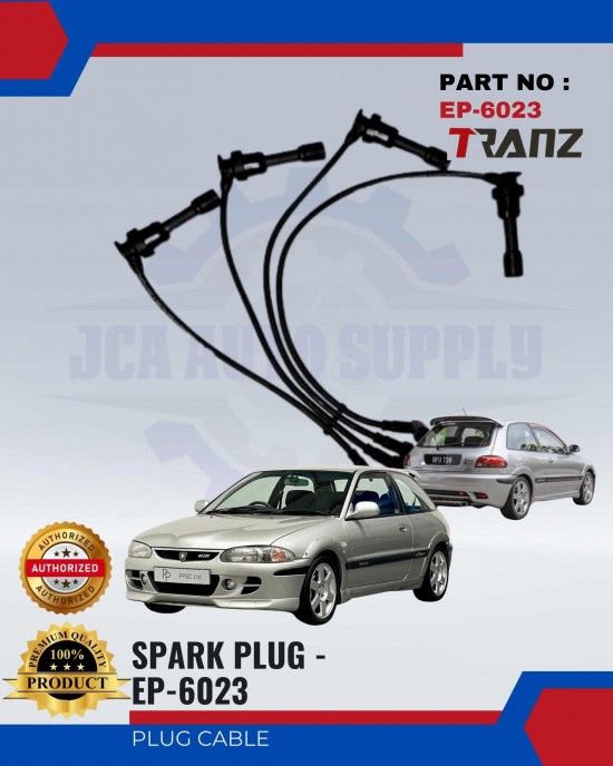 TRANZ PLUG CABLE - PROTON SATRIA GTI 1.8 4G93 - EP-6023 Spark Plug & Plug Cables image