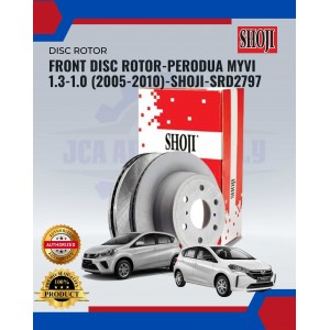 Front Disc Rotor-Perodua Myvi 1.3-1.0 (2005-2010)-Shoji-Srd2797