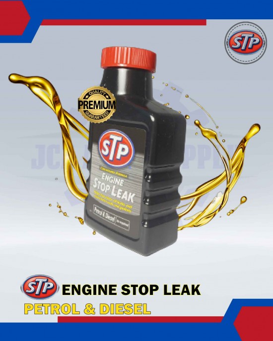 STP ENGINE STOP LEAK PETROL & DIESEL (300ML) ENGINE OIL & FLUIDS image