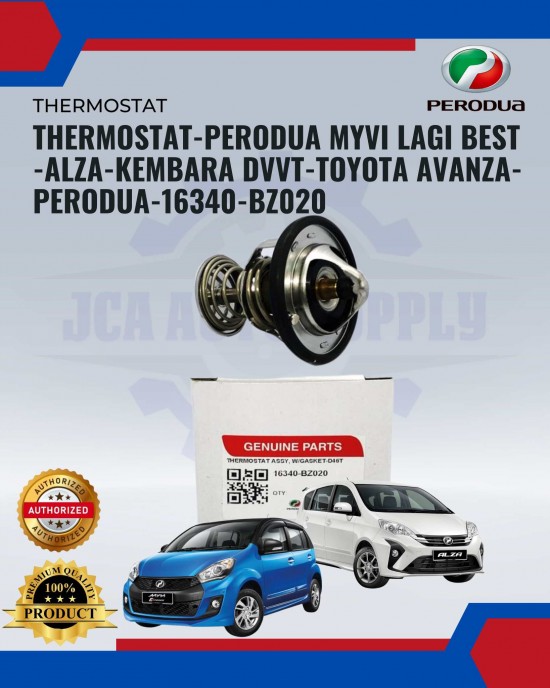 Thermostat-Perodua Myvi Lagi Best -Alza-Kembara Dvvt-Toyota Avanza-Perodua-16340-BZ020 image