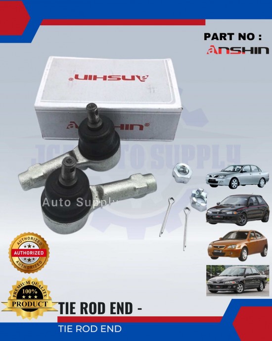 Tie Rod End Set - Proton Wira-Waja-Gen2-Satria Shocks Absorber / Struts / Suspension Parts image