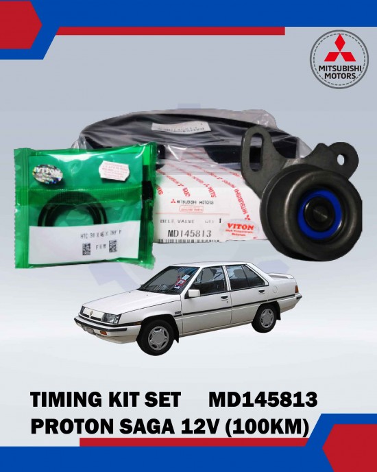 Timing Belt Kit Set-Proton Saga 12V-MD145813 (100,000KM) image