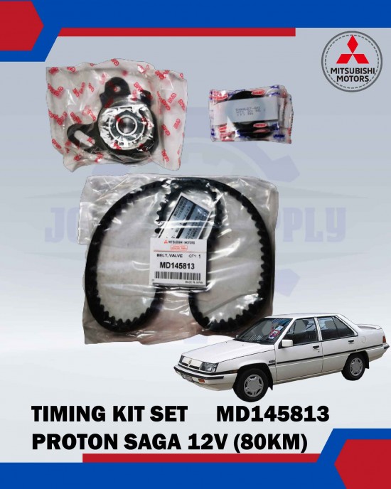 Showing image for Timing Belt Kit Set-Proton Saga 12V-MITSUBISHI MOTORS-MD145813 (80,000KM) Timing Belt Kit Set-Proton Saga 12V-MITSUBISHI MOTORS-MD145813 (80,000KM) image