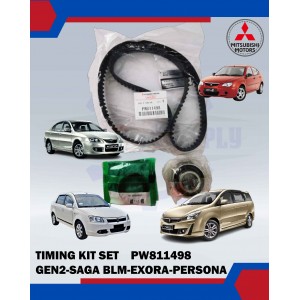 Timing Belt Kit Set-Proton Gen2-Saga Blm-Exora-Persona-PW811498