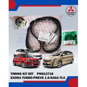 Timing Belt Kit Set-Proton Exora Turbo-Preve 1.6 CVT-Saga FLX 1.6 - PW812718