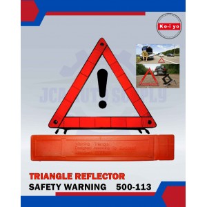 Warning Triangle Reflector For Car Emergency