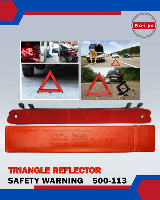 Warning Triangle Reflector For Car Emergency Car Care Products image