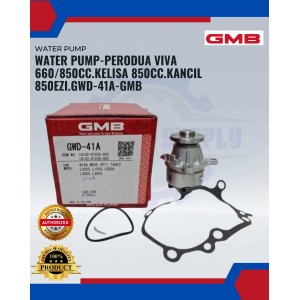 WATER PUMP-PERODUA VIVA 660/850CC.KELISA 850CC.KANCIL 850EZI.GWD-41A-GMB