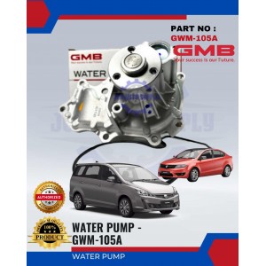 Water Pump-Proton Exora Bold Turbo-Preve Turbo-GMB-GWM-105A