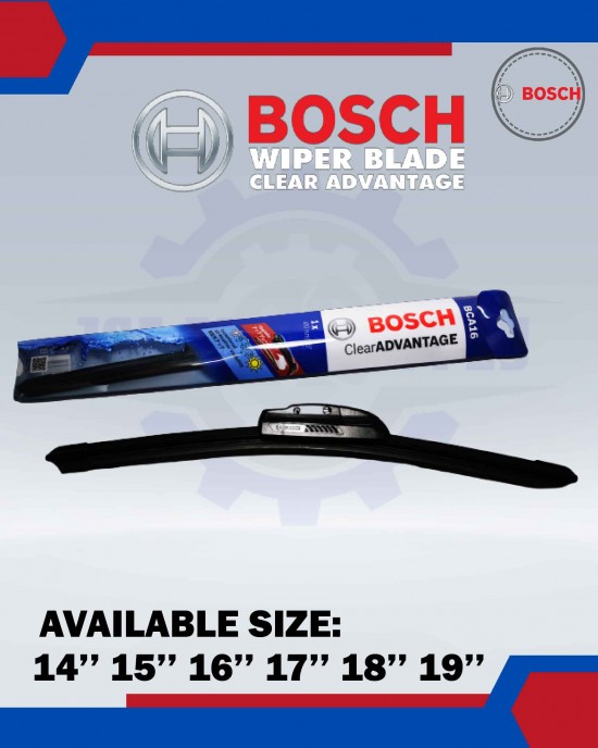 Bosch Wiper Blade Clear Advantage-BCA14-BCA15-BCA16-BCA17-BCA18-BCA19 image