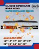 NWB SILICONE WIPER BLADE WATER REPELLENT DESIGN HD-BR MODEL-HD-50BR 20'' WIPER-WIPER TANK MOTOR-WIPER NOZZLE image