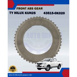 Front Abs Gear-Toyota Hilux KUN25-43515-0K020