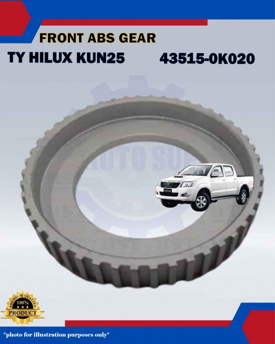 Front Abs Gear-Toyota Hilux KUN25-43515-0K020