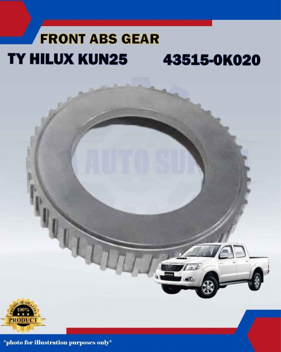 Front Abs Gear-Toyota Hilux KUN25-43515-0K020