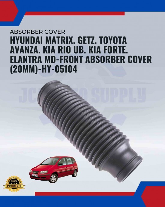Hyundai Matrix. Getz. Toyota Avanza. Kia Rio Ub. Kia Forte. Elantra Md-Front Absorber Cover (20mm)-HY-05104