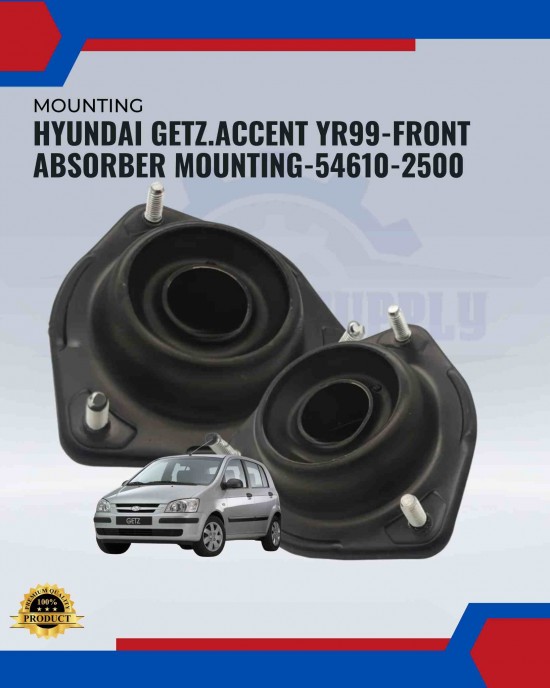 Hyundai Getz.Accent YR99-Front Absorber Mounting-54610-2500