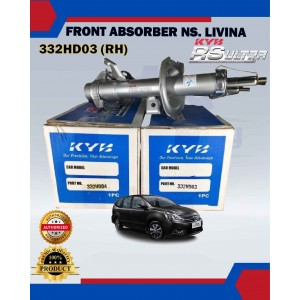 Nissan Livina-Front Absorber Set-KYB RS ULTRA-332HD03-32HD04