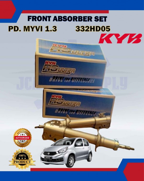 Perodua Myvi-Myvi Lagibest (Year2005-2017)-KYB RS ULTRA-Front Absorber Set-332HD05 Absorber image