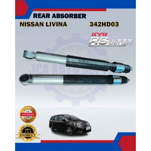 Nissan Livina-Rear Absorber Set-KYB RS ULTRA-342HD03
