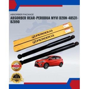 Perodua Myvi Gen3 D20N Rear Absorber Set-Original Perodua-48531-BZ890