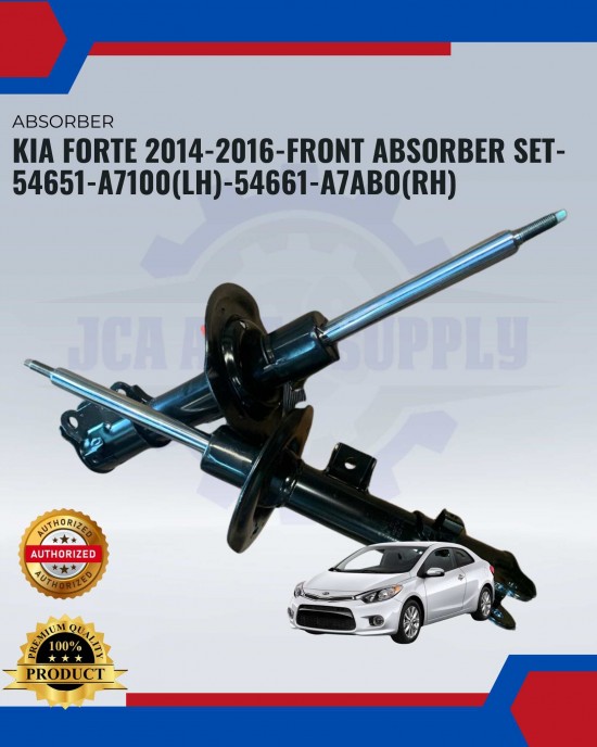 Kia Forte 2014-2016-Front Absorber Set-54651-A7100(LH)-54661-A7ABO(RH) Absorber image