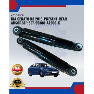 Kia Cerato K3 2013-Present-Rear Absorber Set-55300-A7200-K