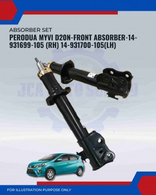 Front Absorber-Perodua Myvi D20N-14-931699-105 (RH) 14-931700-105(LH)