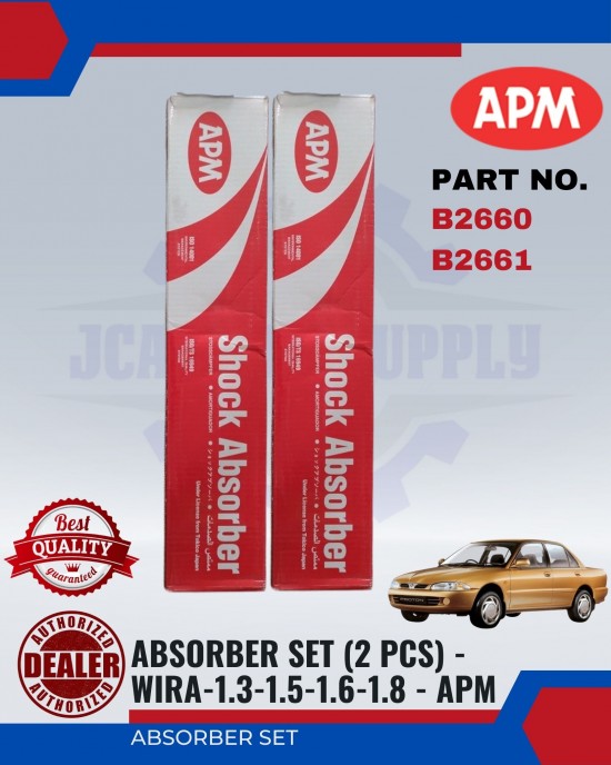 Proton Wira 1.6cc 1.8cc Front Absorber-APM Gas-B2660-B2661 Absorber image