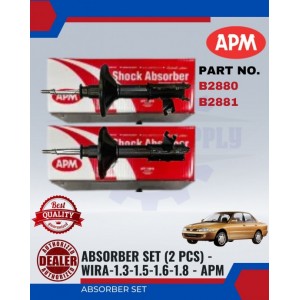 Proton Wira 1.3cc 1.5cc Front Absorber Set-APM-B2880-B2881