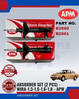 Proton Wira 1.3cc 1.5cc Front Absorber Set-APM-B2880-B2881