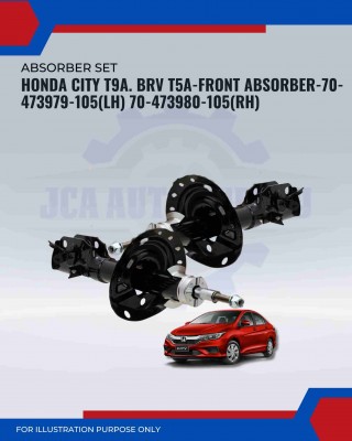 Front Absorber-Honda City T9A. BRV. Jazz T5A-70-473979-105(LH) 70-473980-105(RH) Front Absorber-Honda City T9A. BRV. Jazz T5A-70-473979-105(LH) 70-473980-105(RH)