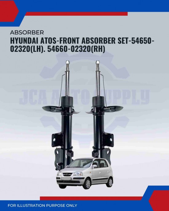 Front Absorber-Hyundai Atos-54650-02320(LH). 54660-02320(RH) Front Absorber-Hyundai Atos-54650-02320(LH). 54660-02320(RH)