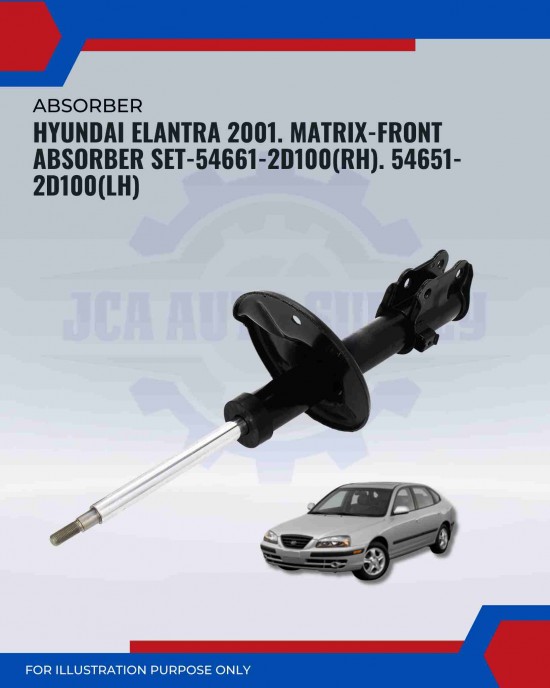 Front Absorber-Hyundai Elantra 2001. Matrix-54661-2D100(RH). 54651-2D100(LH)