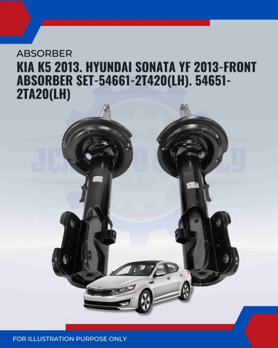 Front Absorber-Hyundai Sonata YF 2013. Kia K5 2013-54661-2T420(LH). 54651-2T420(LH) Front Absorber-Hyundai Sonata YF 2013. Kia K5 2013-54661-2T420(LH). 54651-2T420(LH)