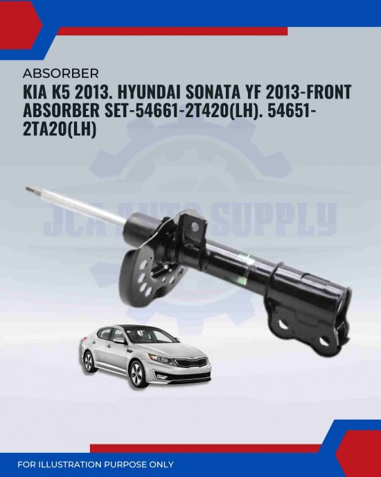 Front Absorber-Hyundai Sonata YF 2013. Kia K5 2013-54661-2T420(LH). 54651-2T420(LH) Front Absorber-Hyundai Sonata YF 2013. Kia K5 2013-54661-2T420(LH). 54651-2T420(LH)