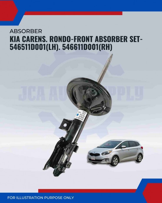 Front Absorber-Kia Carens. Rondo-546511D001(LH). 546611D001(RH) Front Absorber-Kia Carens. Rondo-546511D001(LH). 546611D001(RH)