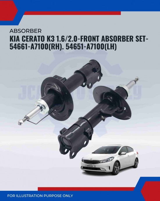 Front Absorber-Kia Cerato K3 1.6/2.0-54661-A7100(RH). 54651-A7100(LH)