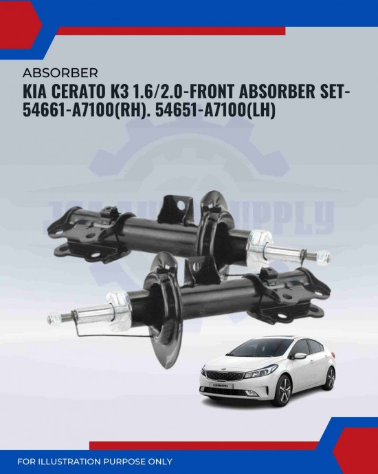 Front Absorber-Kia Cerato K3 1.6/2.0-54661-A7100(RH). 54651-A7100(LH)